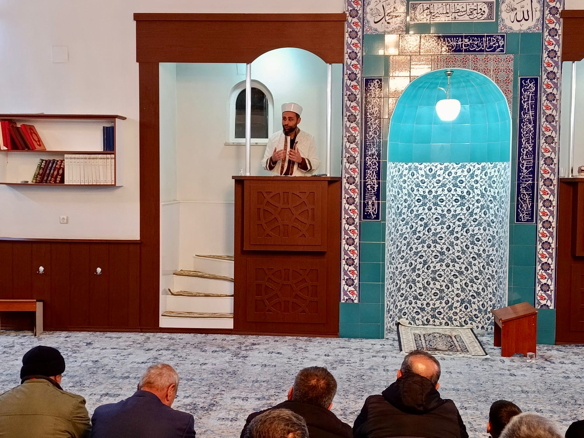 Arş. Gör. Mustafa ERGİN Polateli'nde Vaazda Bulundu.